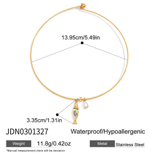 Collier en acier – COL0301327