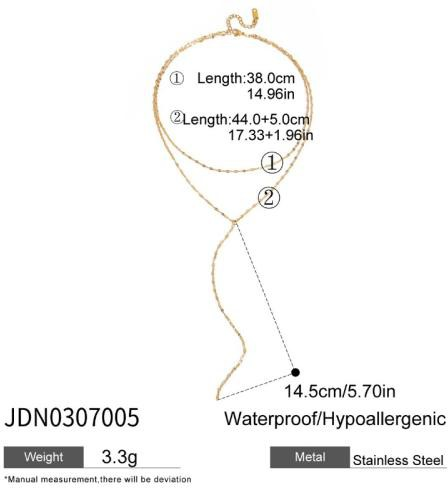 Collier en acier – COL0307005