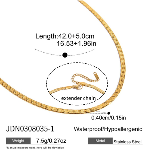 Collier en acier – COL0308035-1