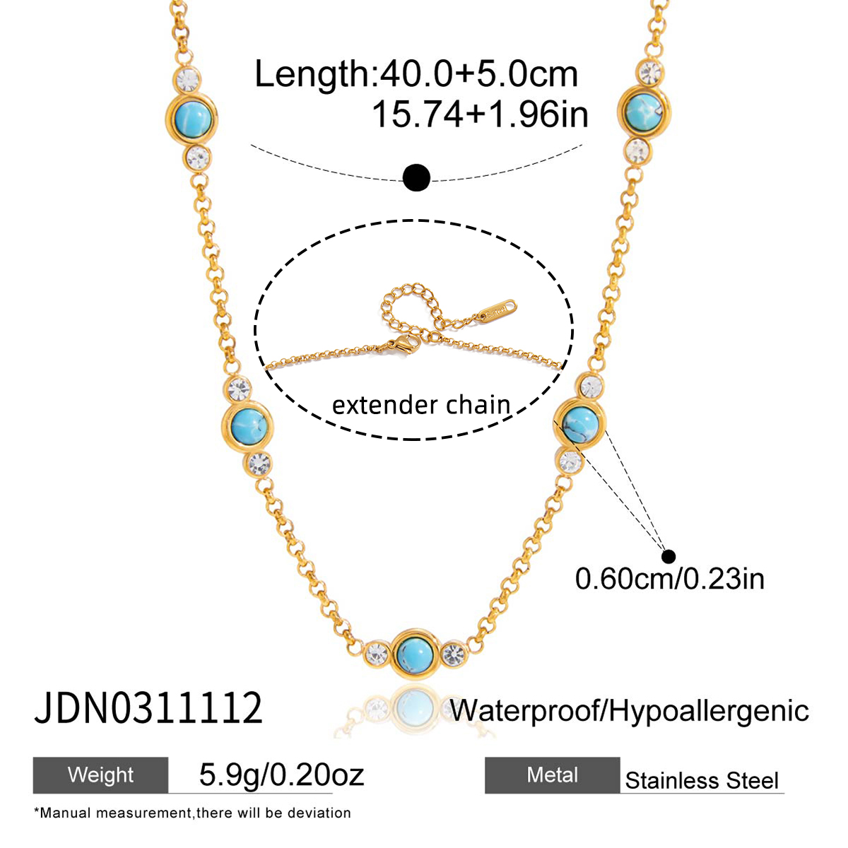 Collier en acier – COL0311112