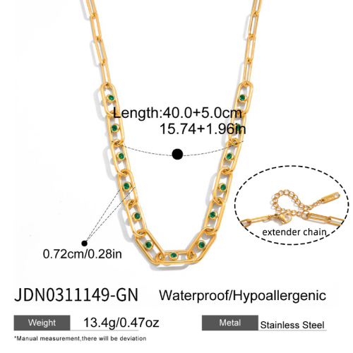 Collier en acier – COL0311149-GN