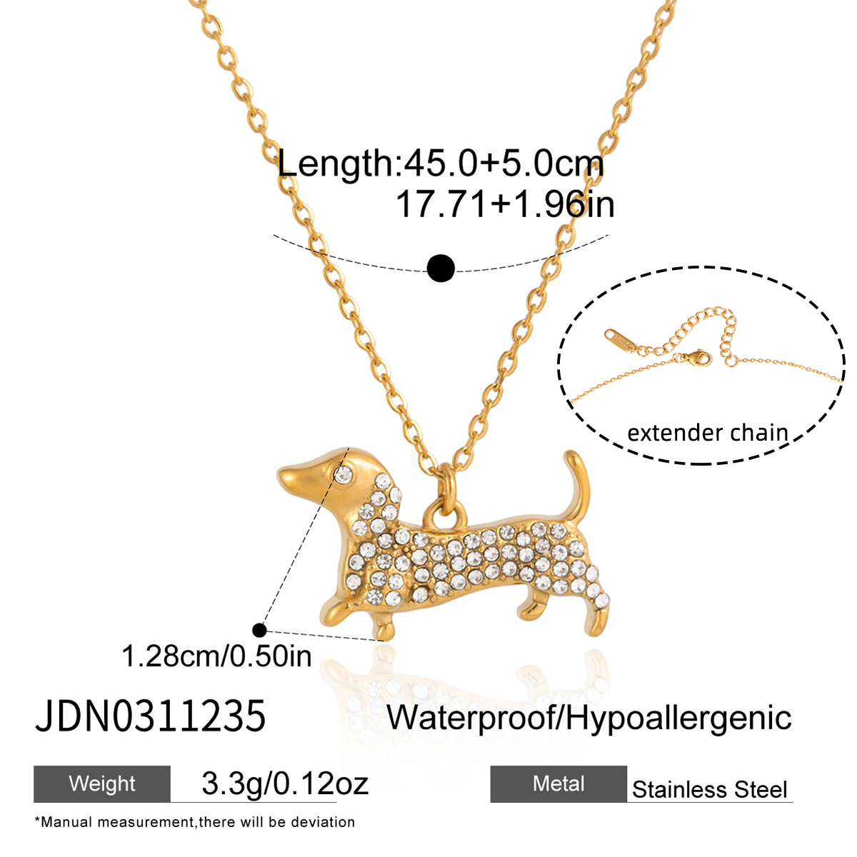 Collier en acier – COL0311235