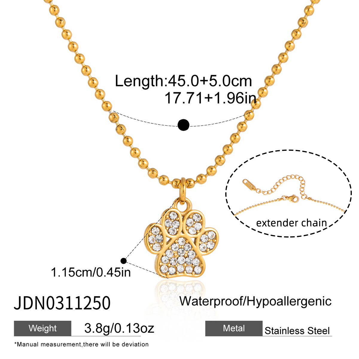 Collier en acier – COL0311250
