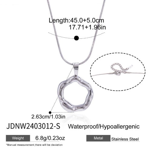 Collier en acier – COLW2403012-S