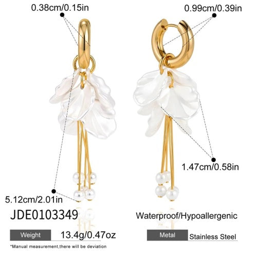 Boucles d’oreilles en acier – E0103349