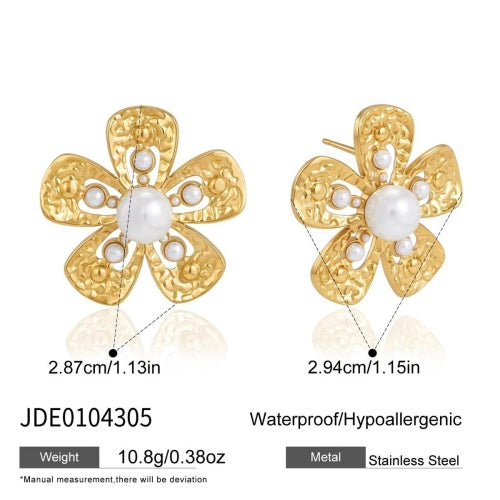 Boucles d’oreilles en acier – E0104305