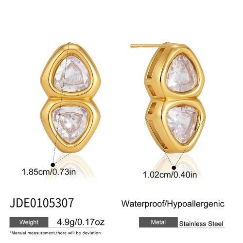 Boucles d’oreilles en acier – E0105307