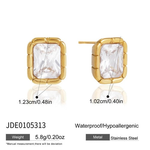 Boucles d’oreilles en acier – E0105313