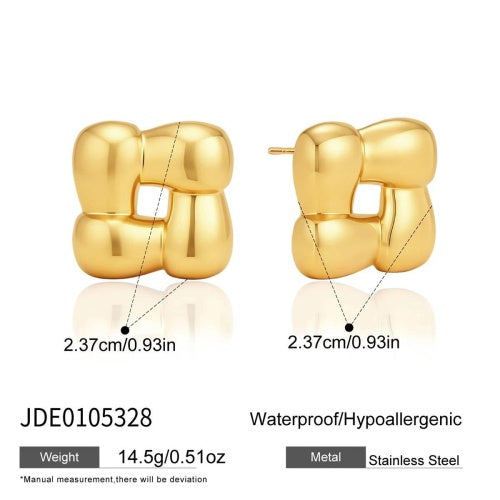 Boucles d’oreilles en acier – E0105328