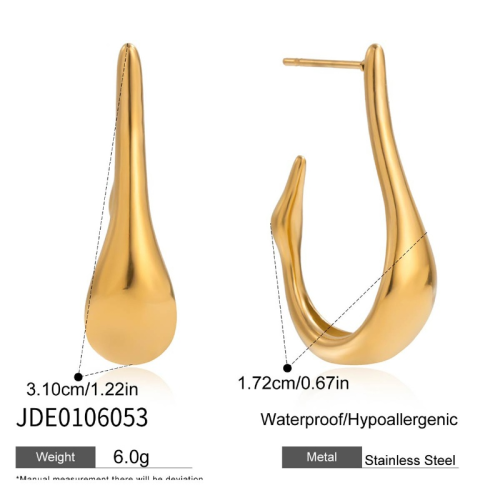 Boucles d’oreilles en acier – E0106053