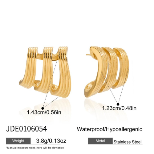 Boucles d’oreilles en acier – E0106054