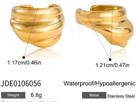 Boucles d’oreilles en acier – E0106056