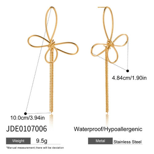 Boucles d’oreilles en acier – E0107006