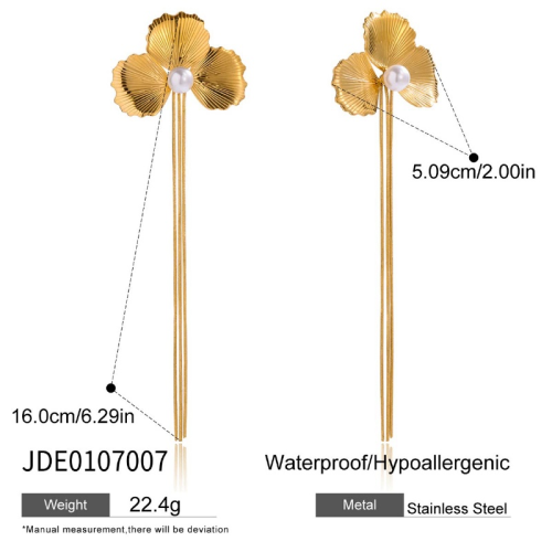 Boucles d’oreilles en acier – E0107007