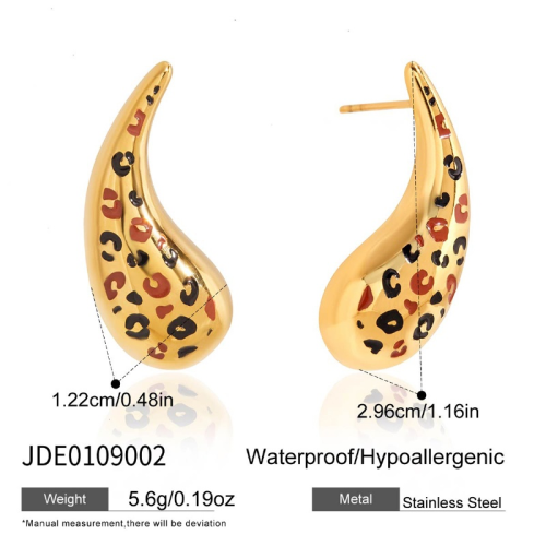 Boucles d’oreilles en acier – E0109002