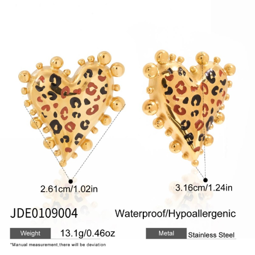 Boucles d’oreilles en acier – E0109004