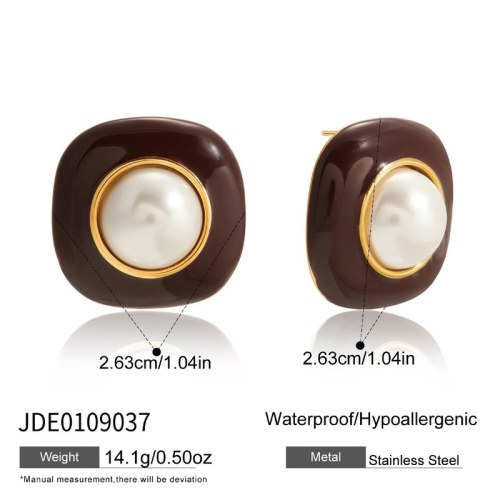 Boucles d’oreilles en acier – E0109037