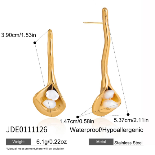 Boucles d’oreilles en acier – E0111126