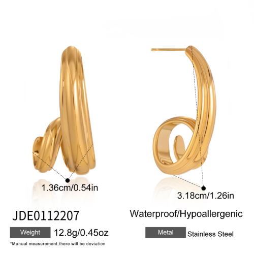 Boucles d’oreilles en acier – E0112207