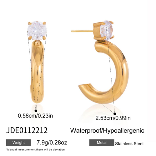 Boucles d’oreilles en acier – E0112212