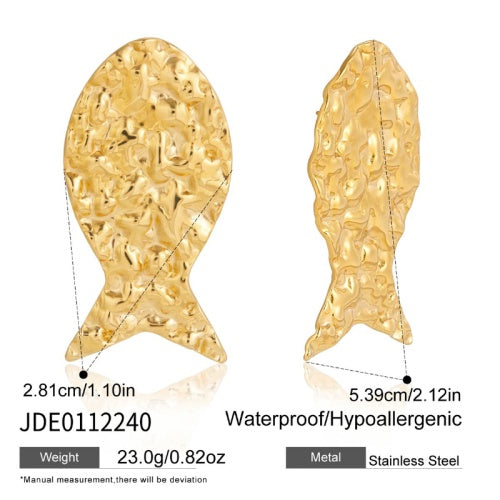 Boucles d’oreilles en acier – E0112240