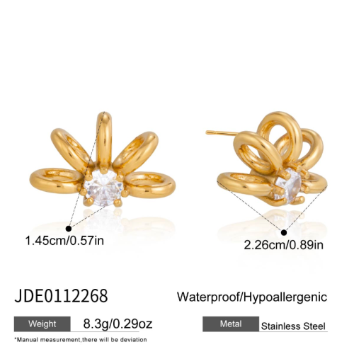 Boucles d’oreilles en acier – E0112268