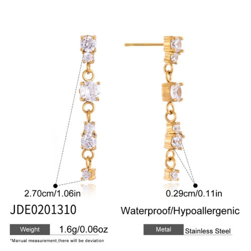 Boucles d’oreilles en acier – E0201310