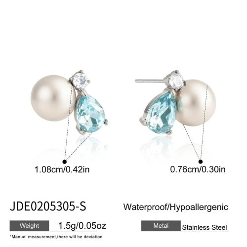 Boucles d’oreilles en acier – E0205305-S