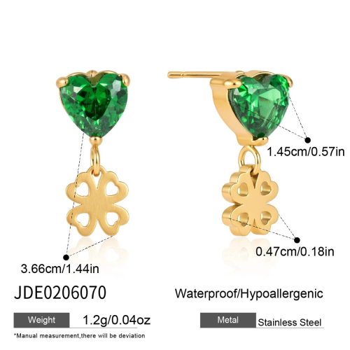 BOUCLES D’OREILLES ACIER REF E0206070
