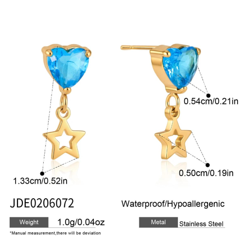 BOUCLES D’OREILLES ACIER REF E0206072