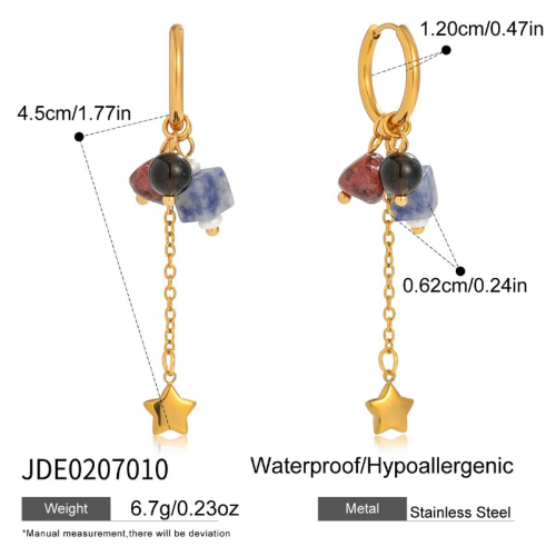 Boucles d’oreilles en acier – E0207010