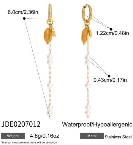 Boucles d’oreilles en acier – E0207012