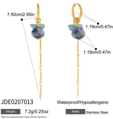 Boucles d’oreilles en acier – E0207013