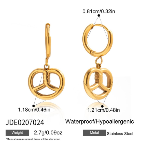 Boucles d’oreilles en acier – E0207024