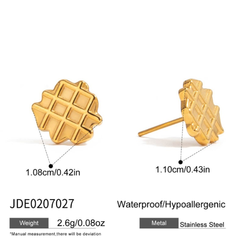 Boucles d’oreilles en acier – E0207027