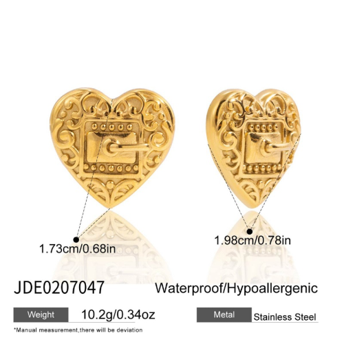 Boucles d’oreilles en acier – E0207047