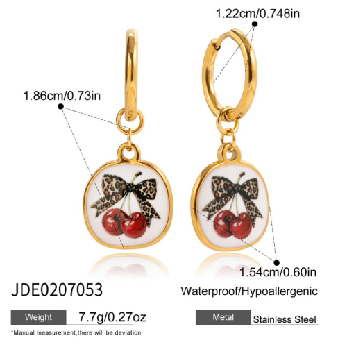 Boucles d’oreilles en acier – E0207053