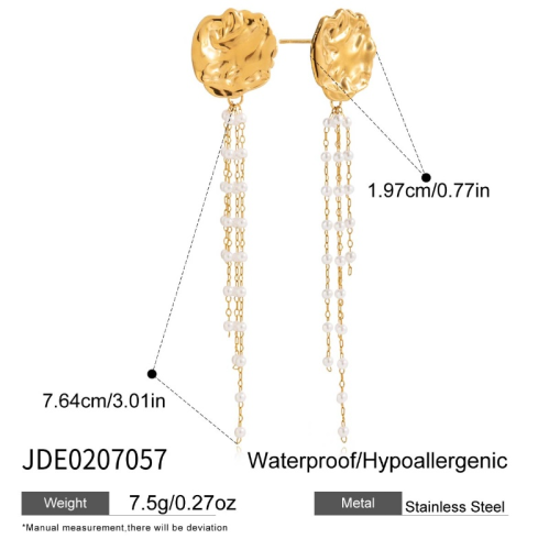 Boucles d’oreilles en acier – E0207057