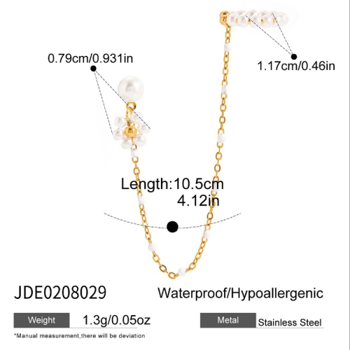 Boucles d’oreilles en acier – E0208029