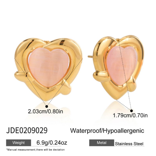 Boucles d’oreilles en acier – E0209029