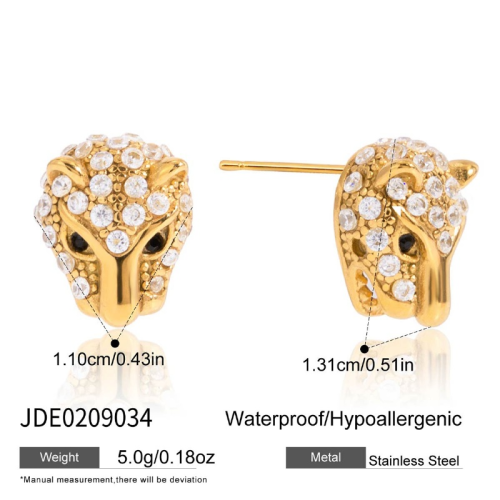 Boucles d’oreilles en acier – E0209034