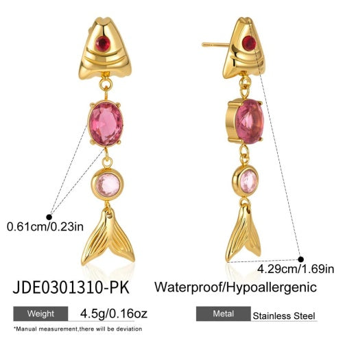 Boucles d’oreilles en acier – E0301310-PK