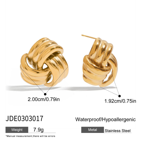 Boucles d’oreilles en acier – E0303017