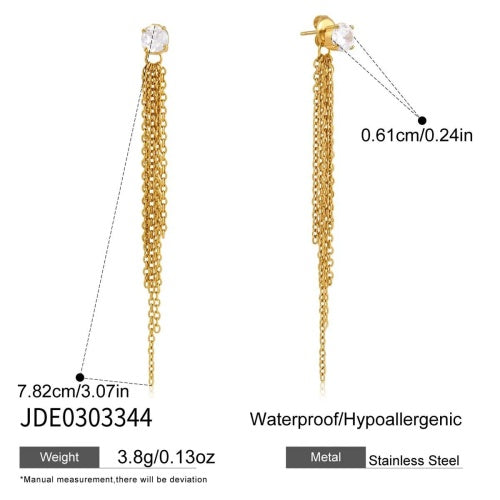 Boucles d’oreilles en acier – E0303344