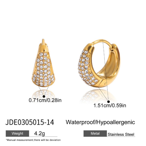 Boucles d’oreilles en acier – E0305015-14