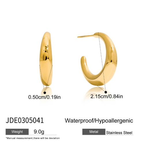 Boucles d’oreilles en acier – E0305041