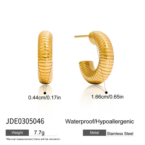 Boucles d’oreilles en acier – E0305046