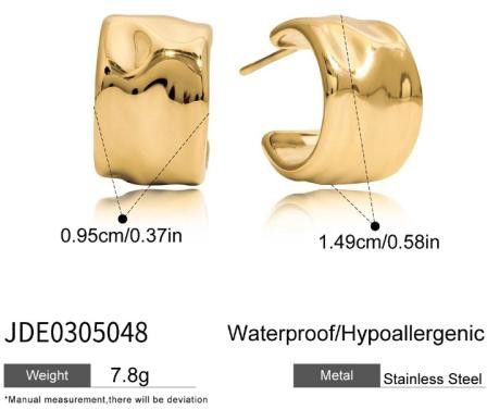 Boucles d’oreilles en acier – E0305048