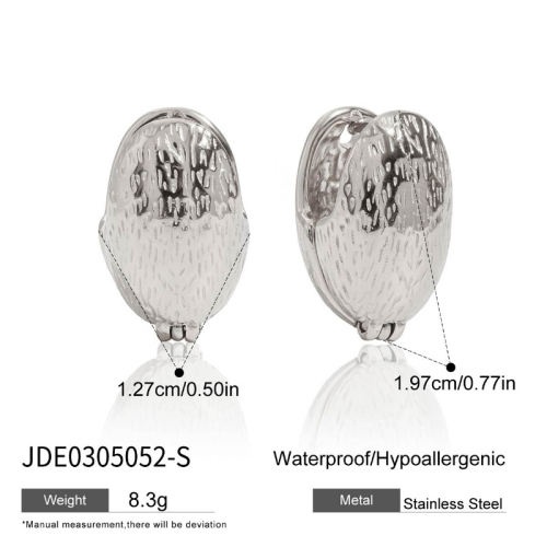 Boucles d’oreilles en acier – E0305052-S