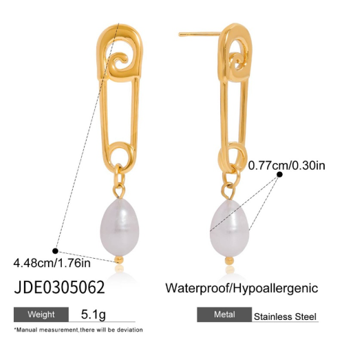 Boucles d’oreilles en acier – E0305062